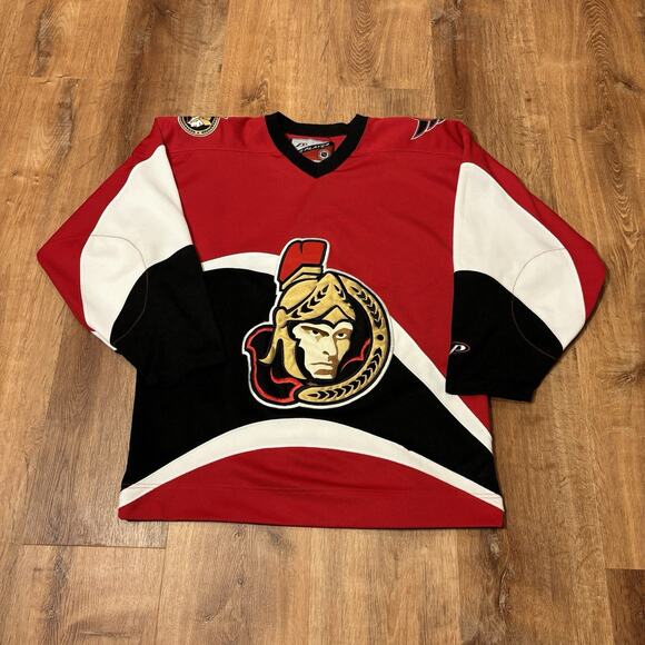 Vintage Ottawa Senators Hockey Jersey Authentic 90s Pro Player Mens Medium NHL - Picture 1 of 6